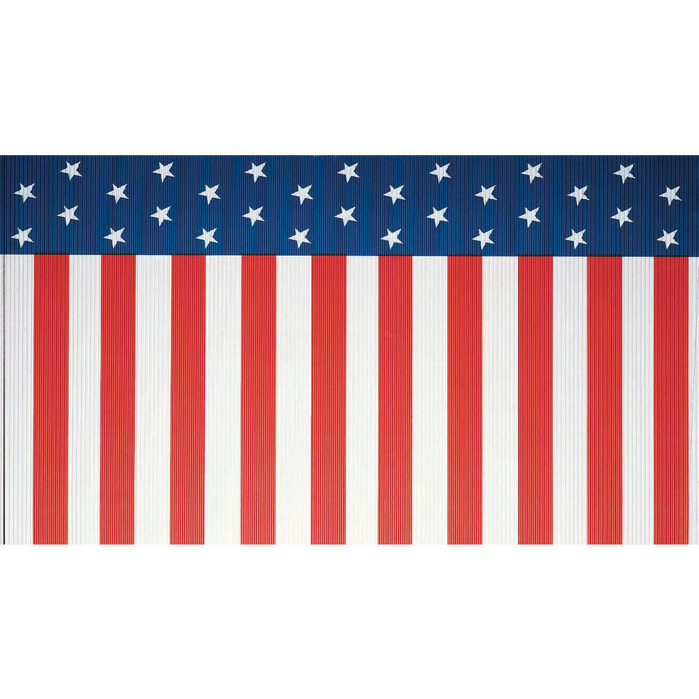 Stars And Stripes Corobuff® Corrugated Paper Counterwrap - 25'L x