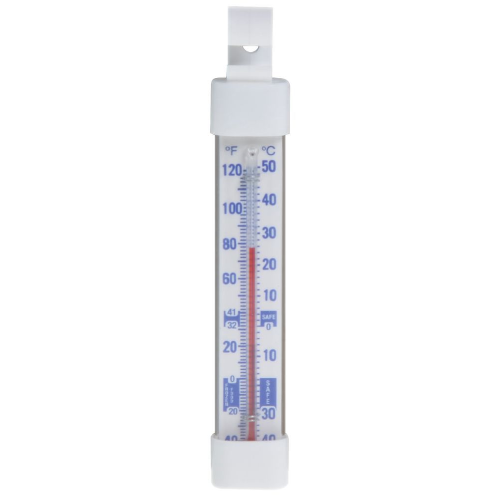 HUBERT White Plastic All Purpose Thermometer