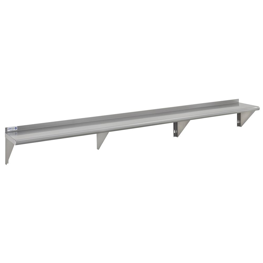 Cenpro Racks CenPro 29N-024 Solid Stainless Steel Wall Shelf - 96
