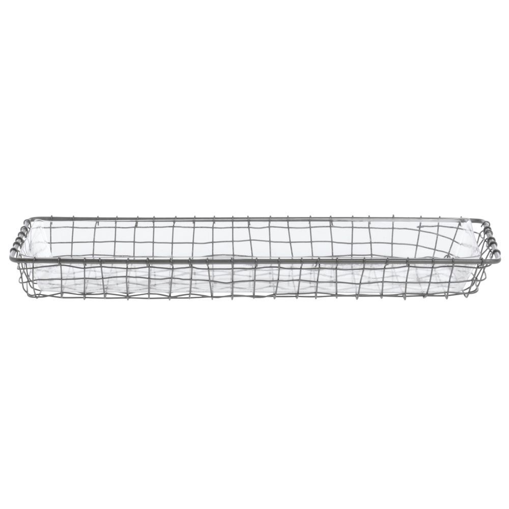 LINER, CLEAR, FOR 18"LX6"WX2"H BASKET