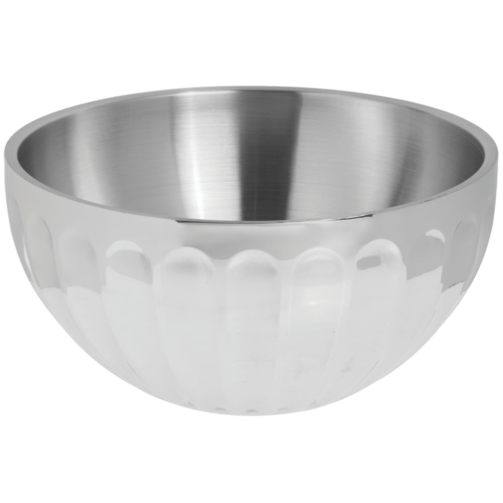 BOWL, FLUTED ROUND DBLE WALL, 10.1QT