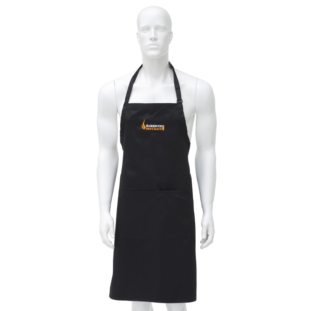 APRON, BIB BLACK 