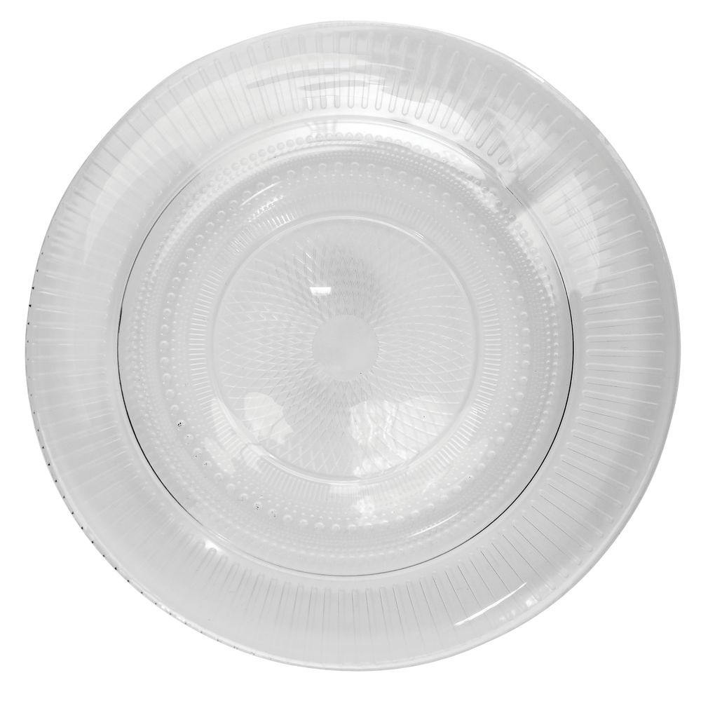 Arcoroc Louison Clear Glass Dessert Plate By Arc Cardinal 7 1 2 Dia