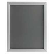 Silver Wall Mount Sign Holder, 8 1/2 x 11