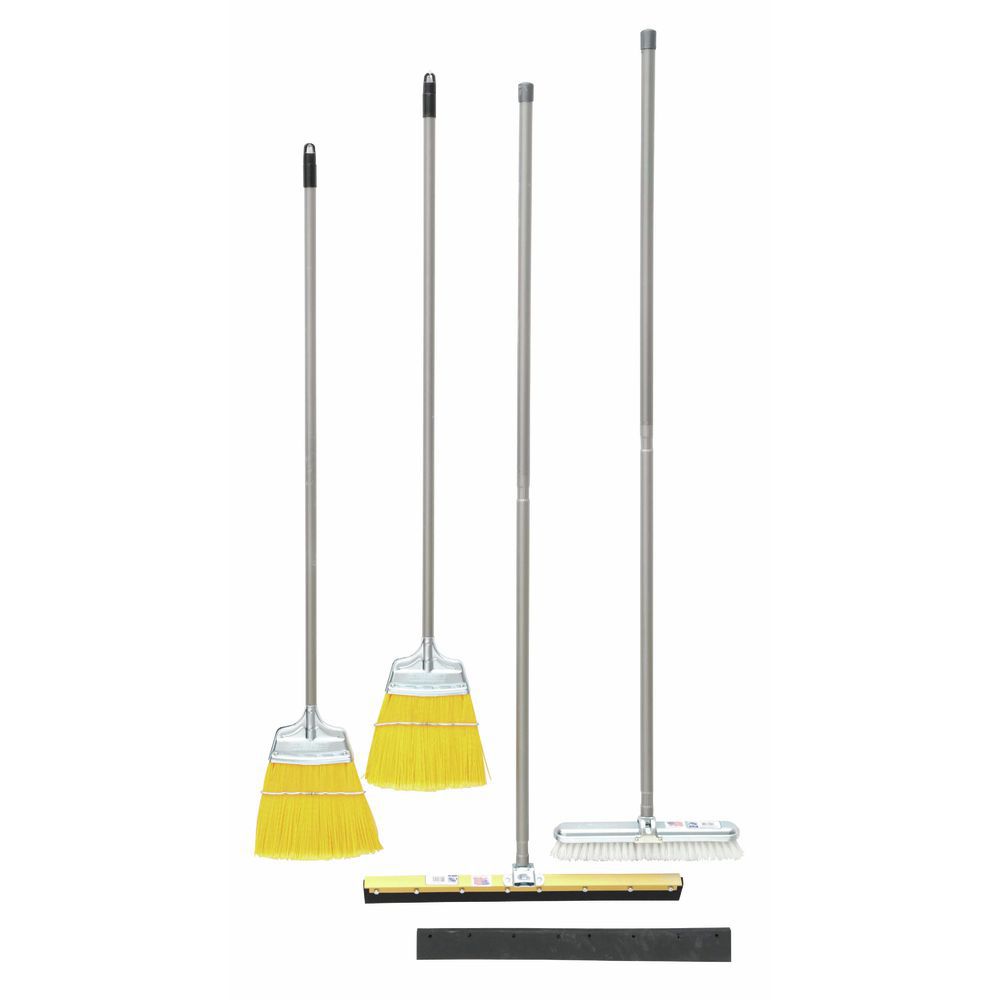 Gordon Brush Yellow Plastic Floor Cleaning Tools Kit