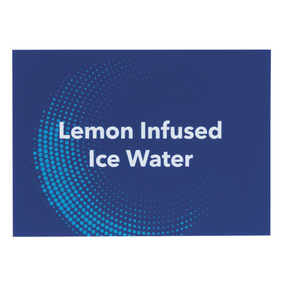 LEMON INFUSED ICE WATER