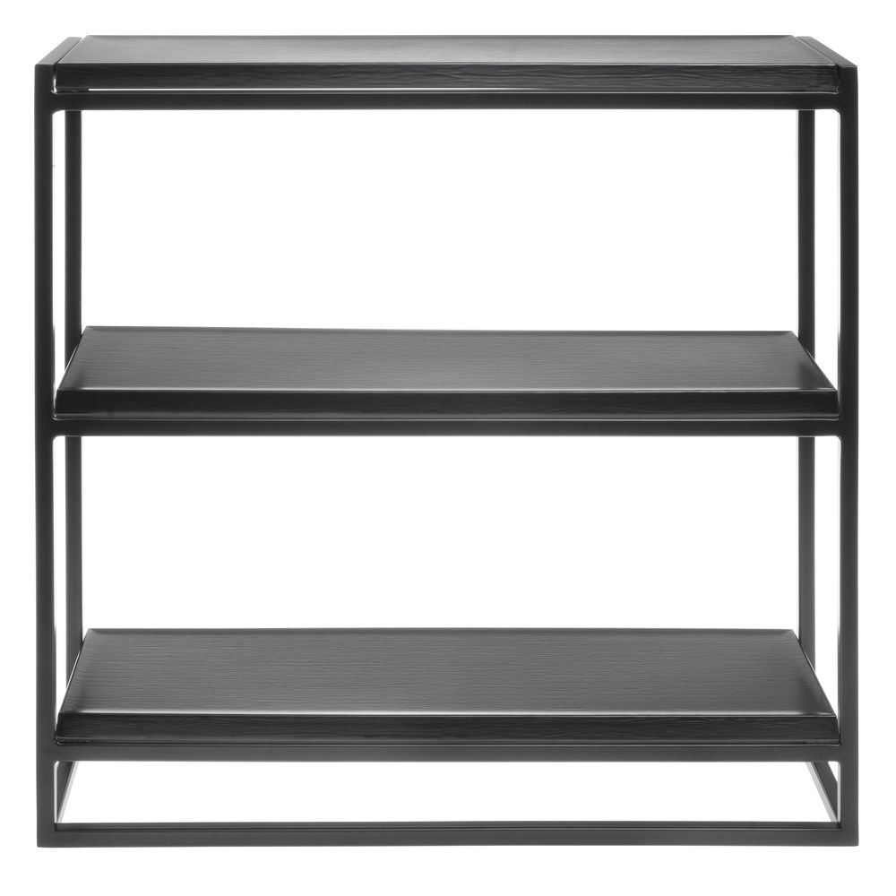 Hubert Cerve Collection Black Chafer Stand – 22.1"L X 14.9"W X 9.1"H, Durable Metal, For Catering