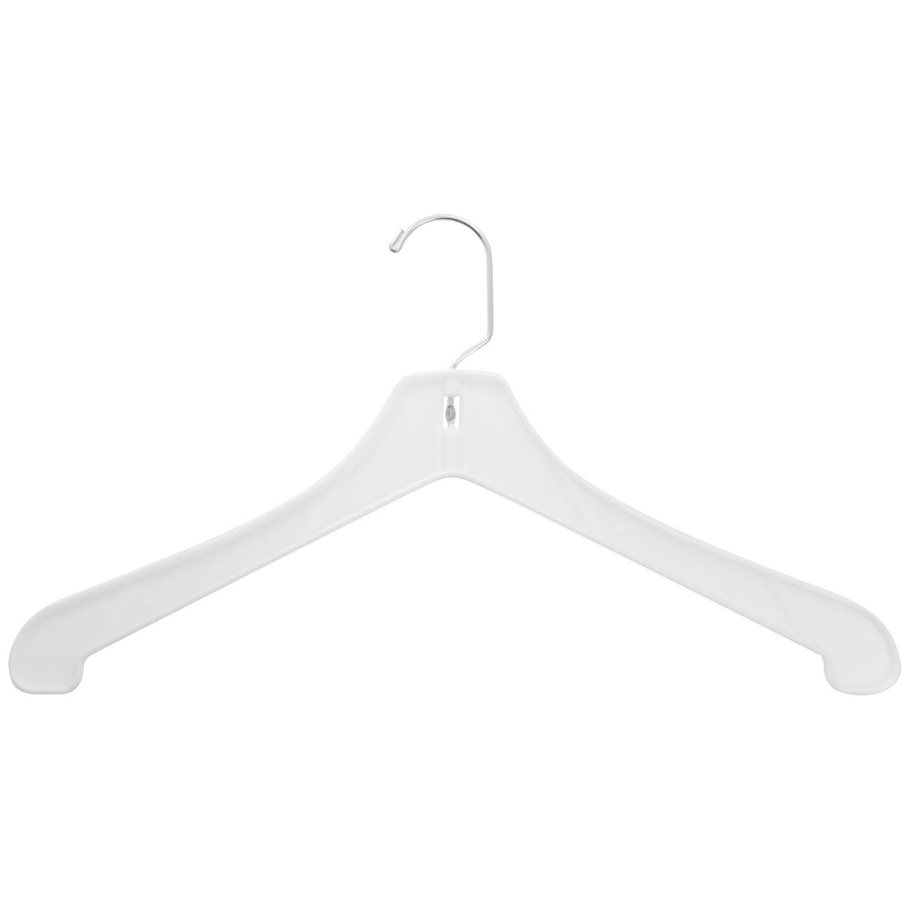 White 17 inch Heavy Shirt Hanger