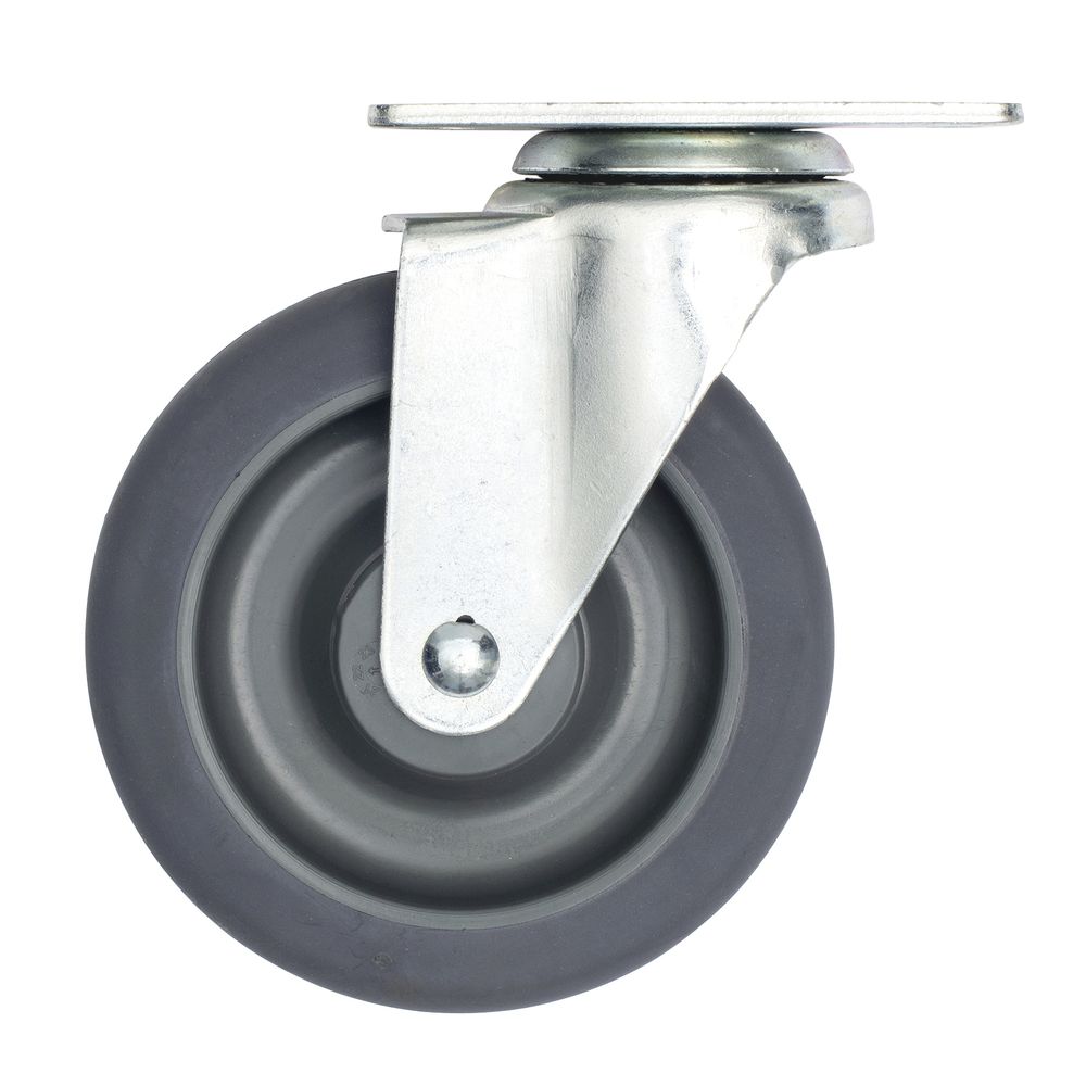 FactorDuty 8 Pack Combination 5" Swivel Plate Casters Without Heavy - View #11