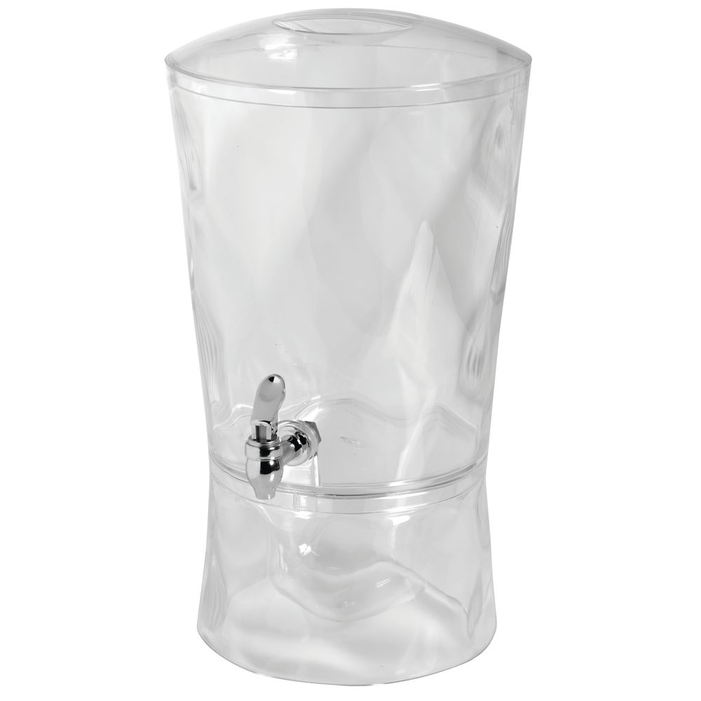 HD Designs Outdoors Acrylic Beverage Dispenser with Cups & Ice - Red, 1 ct  - Smith's Food and Drug