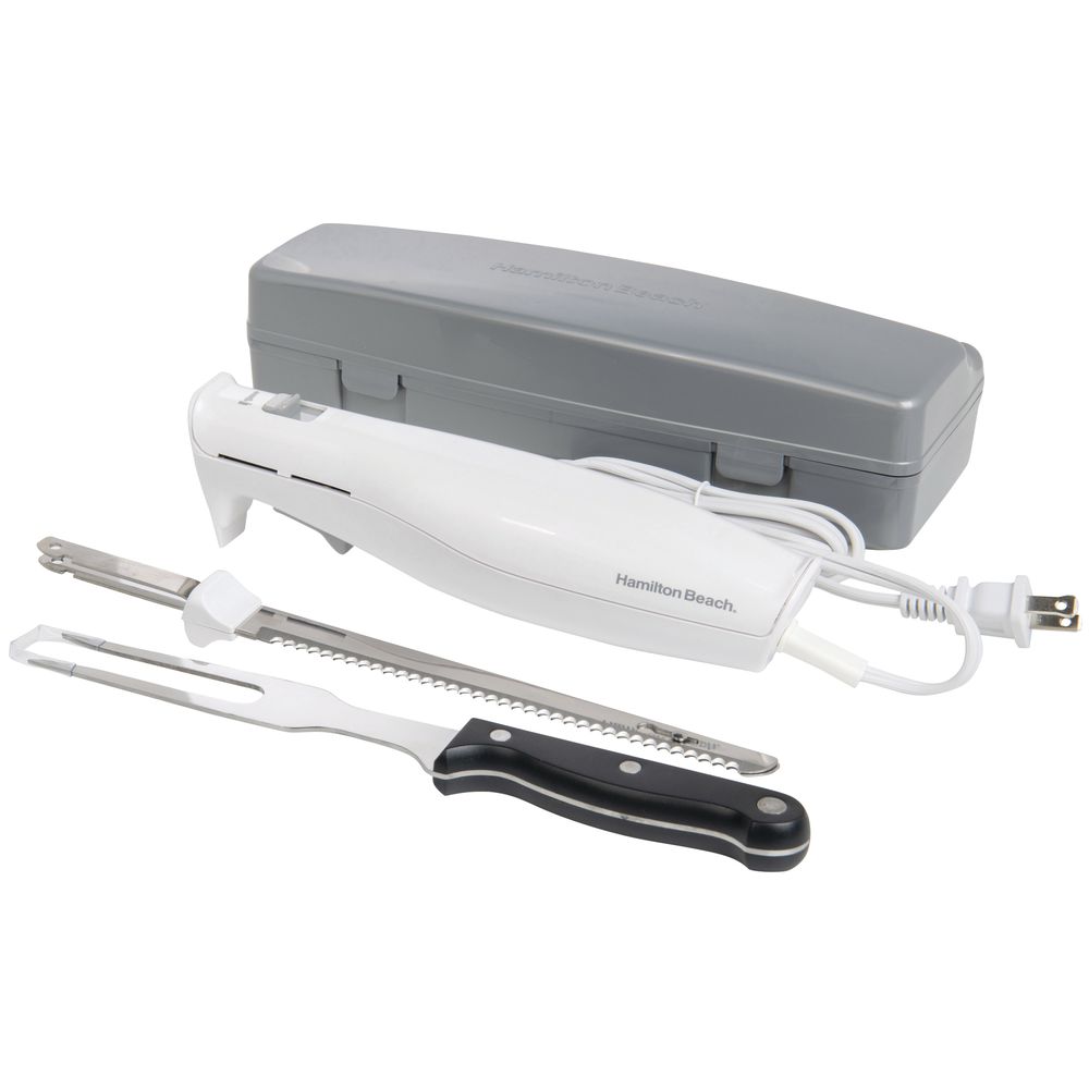 The Hamilton Beach electric carving knife is on sale at