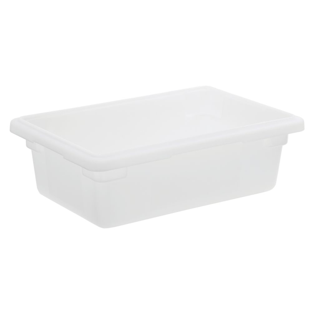 Hubert® Brand Plastic Food Box, 3 Gallon, Translucent White - 18