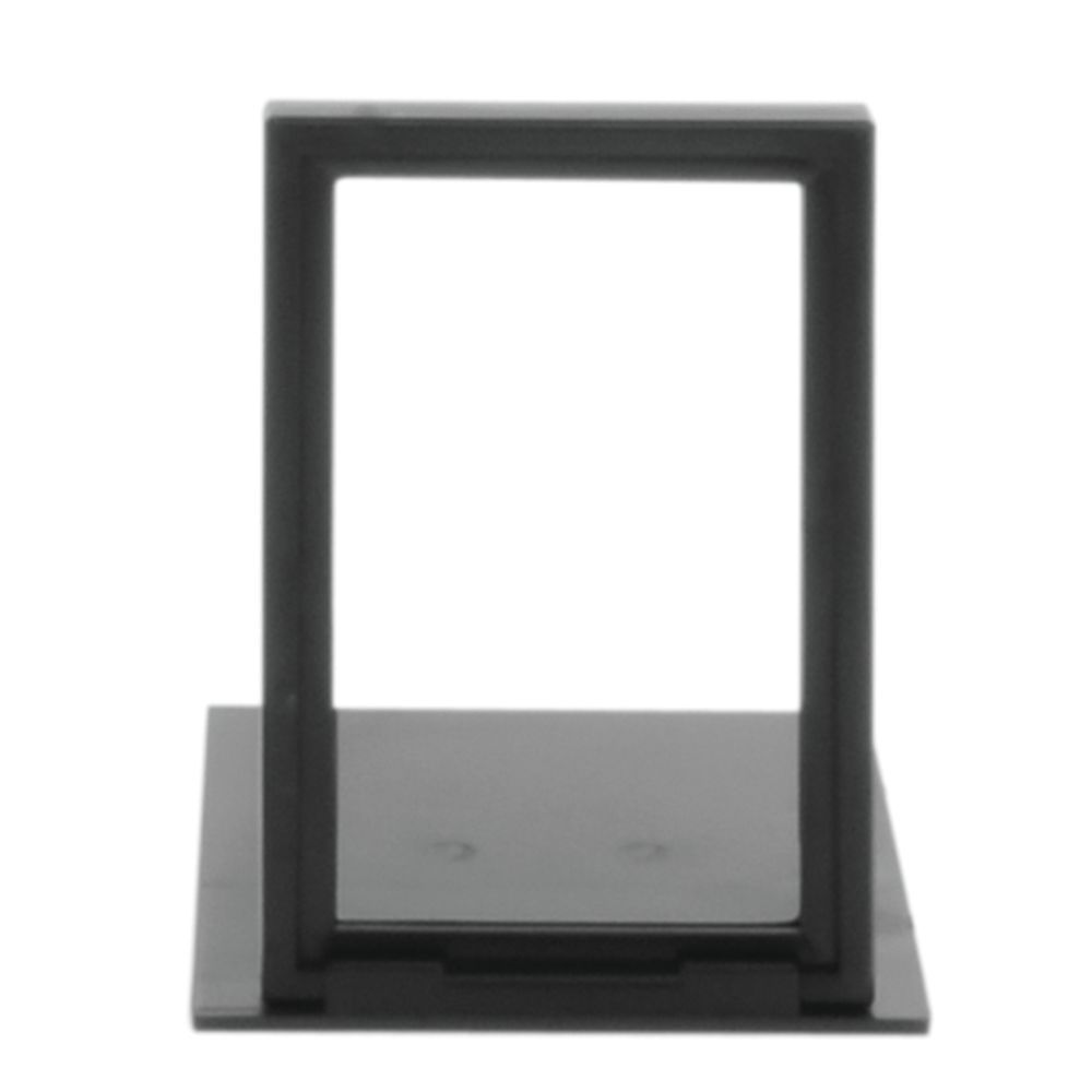Black Plastic Sign Frame Shovel Base For 3 1/2"H x 5 1/2"W Inserts
