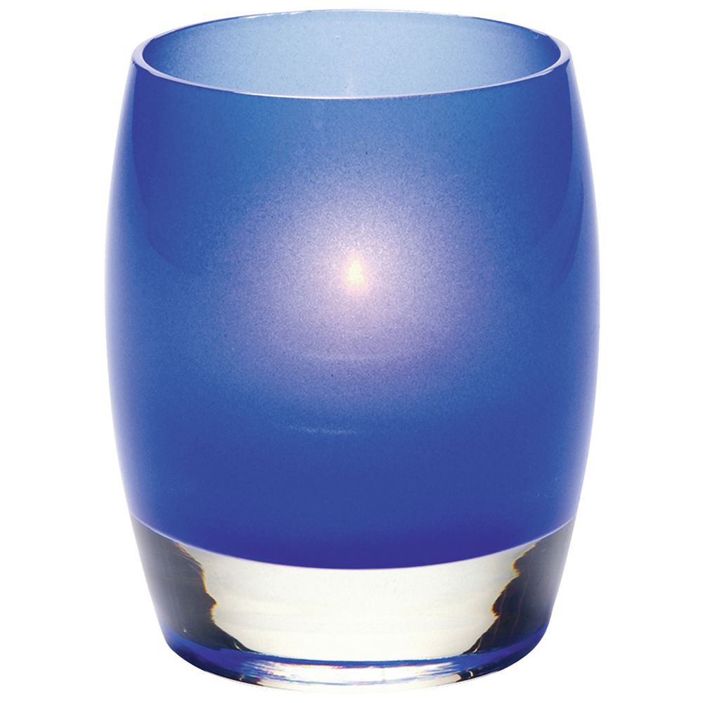 Hollowick® Contour Ruby Lustre Glass Votive Candle Holder 3"Dia x 3 3/4"H