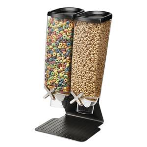 Cal Mil 723 12 Round Cereal Dispenser - Black