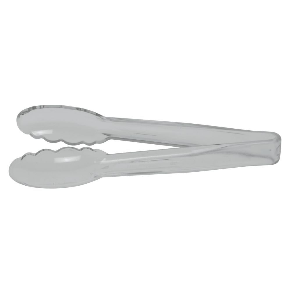 SCALLOP TONG, 9", CLEAR