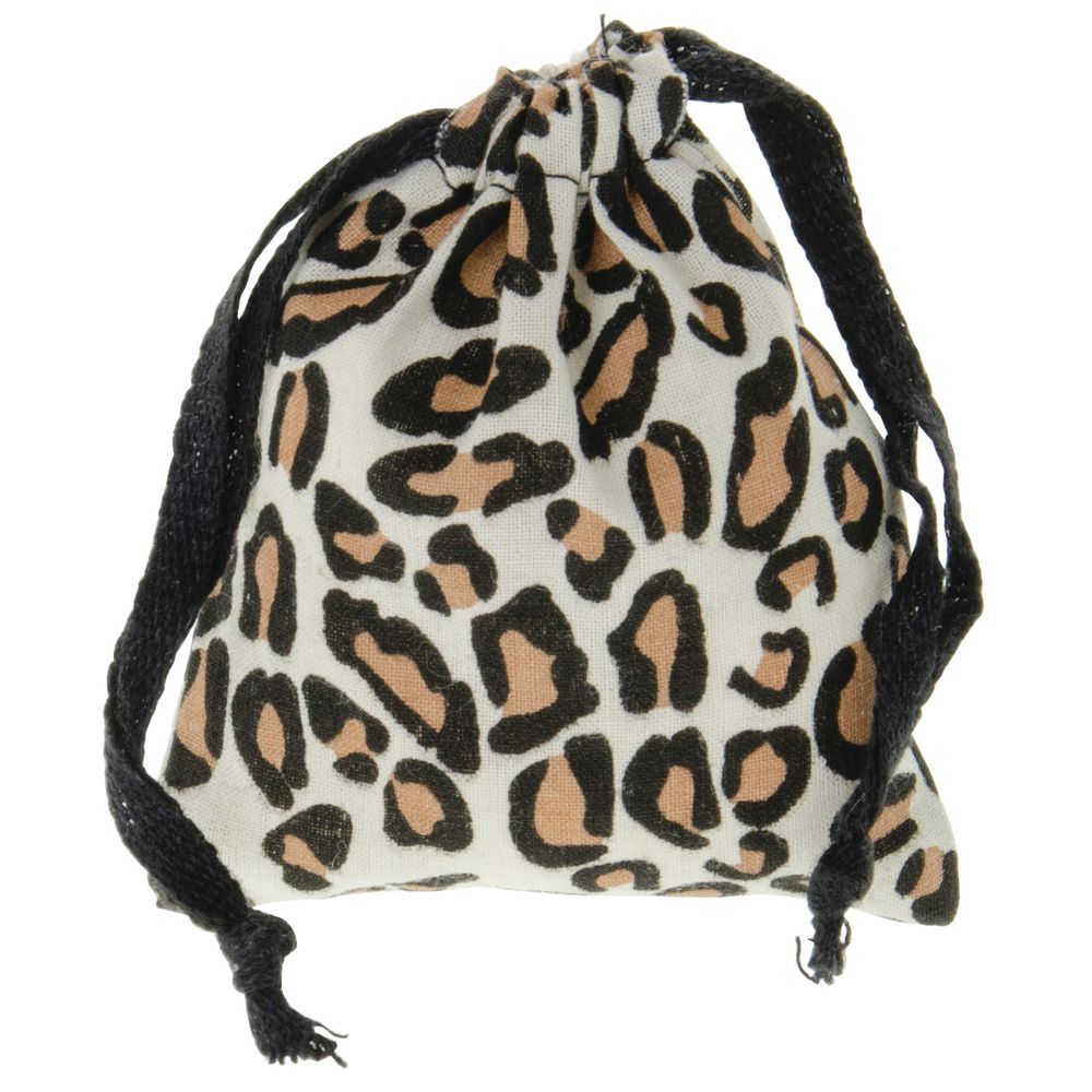 Animal print drawstring bags on sale