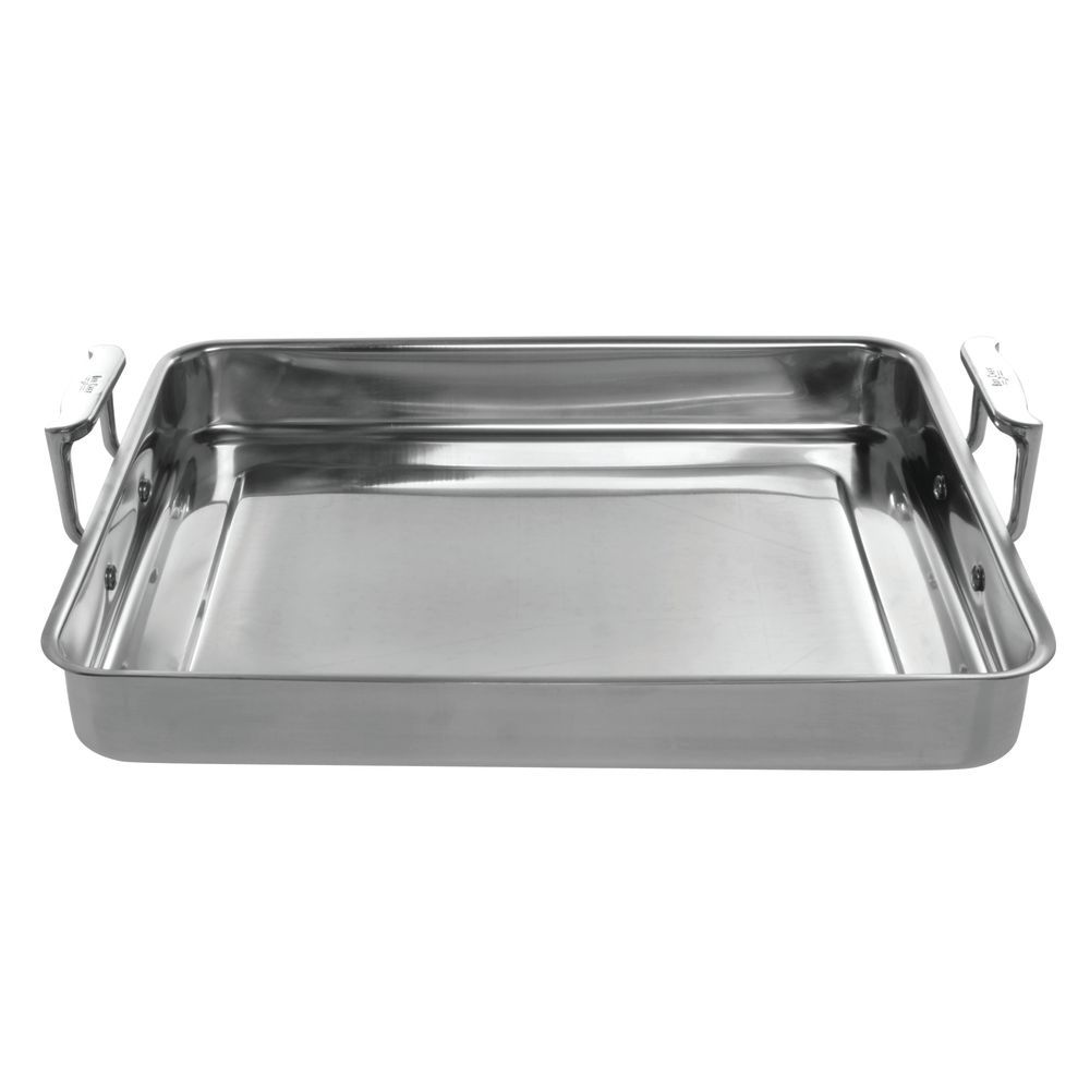 6 Bon Chef #60033 Small Stainless Steel Single Serving Side Pan Heavy Duty 