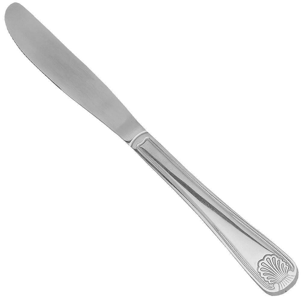 Update International Shelley - Dinner Knife 2.5Mm Mirror Fin - 36 dozen per  case