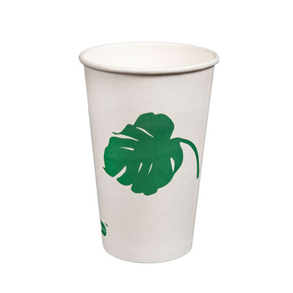 Naturezway Pro Compostable 20oz Cold Cups - 1000 per Case