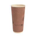 Naturezway Pro Compostable 20oz Cold Cups - 1000 per Case