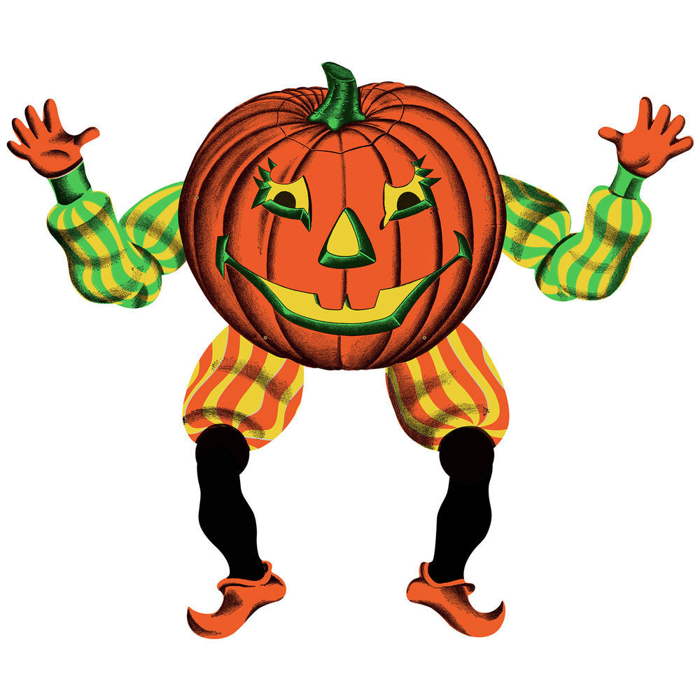 Beistle Halloween-Vintage Decor/Vintage Halloween Jointed Goblin ...
