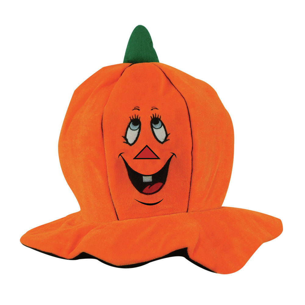 Beistle Halloween Decor/Plush JackOLantern Hat