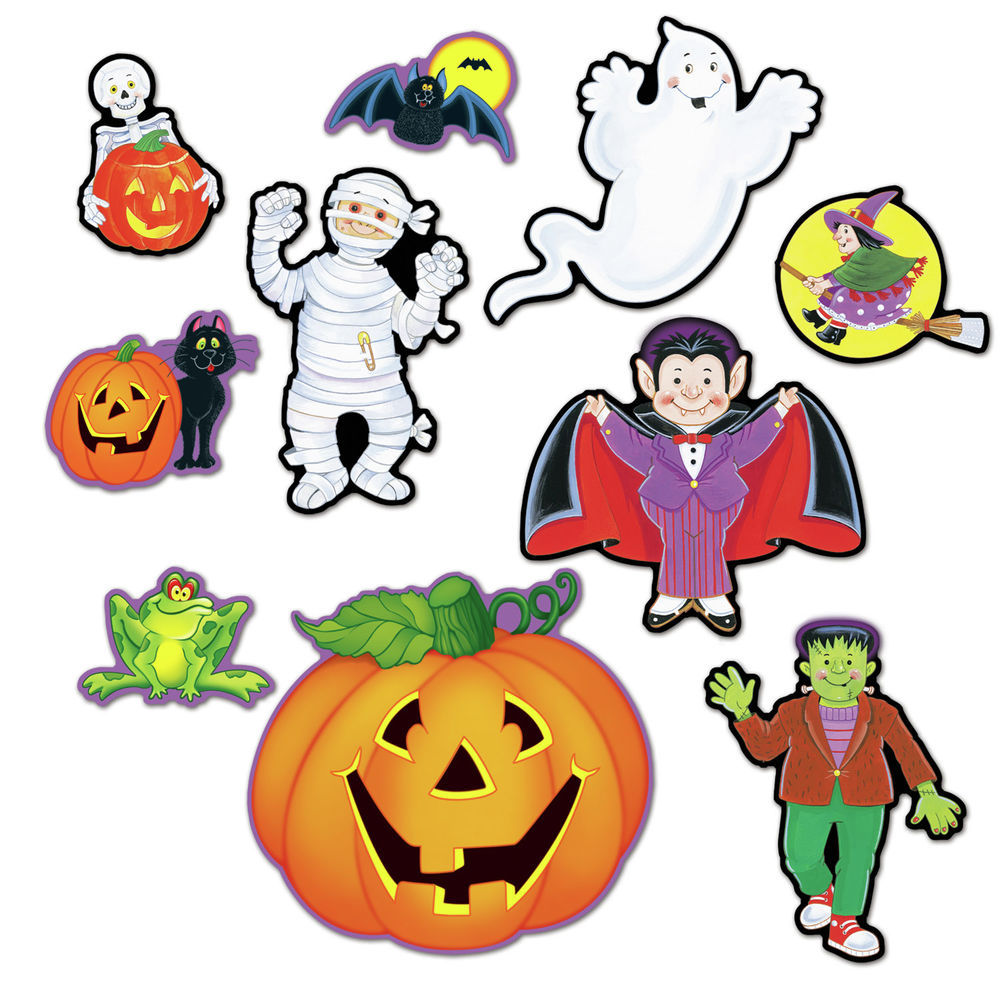 Beistle Halloween Decor Tombstone Cutouts Size 15 