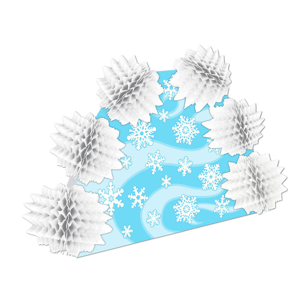 Beistle Christmas Decor/Winter Decor/Snowflake Cutouts,Size =5-12
