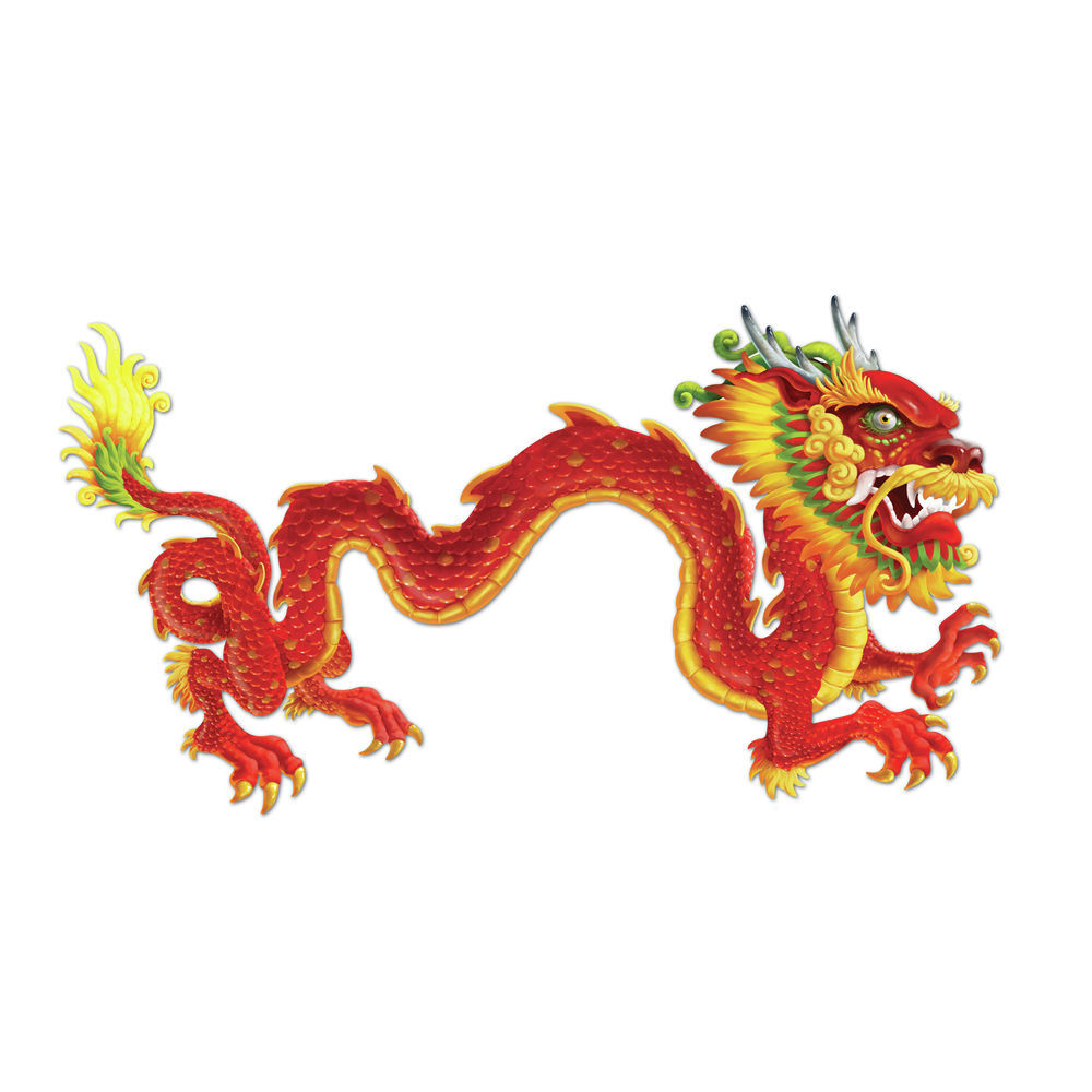Red Chinese Dragon Chinese New Year Decorations Chinese Dragon