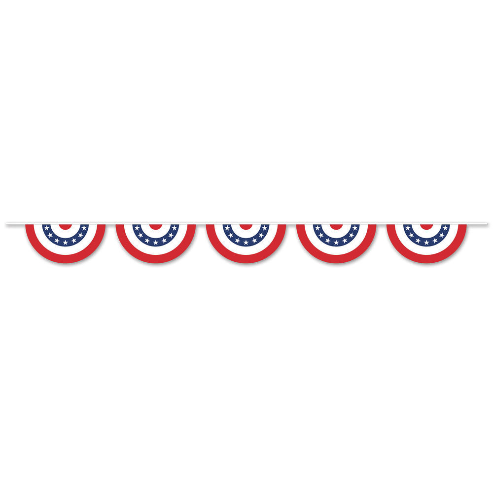 Beistle Spirit of America Pennant Banner 50530