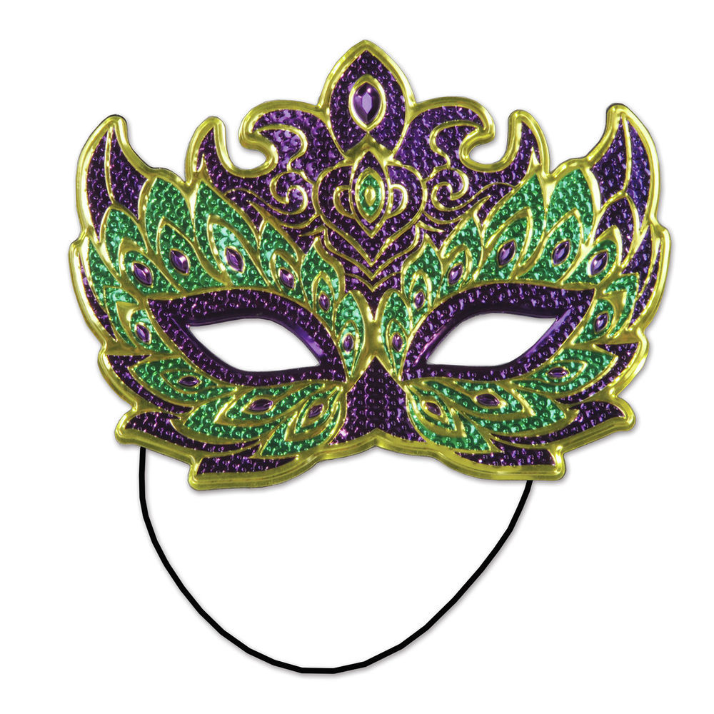 Beistle Mardi Gras Decor/Mardi Gras Costume Mask