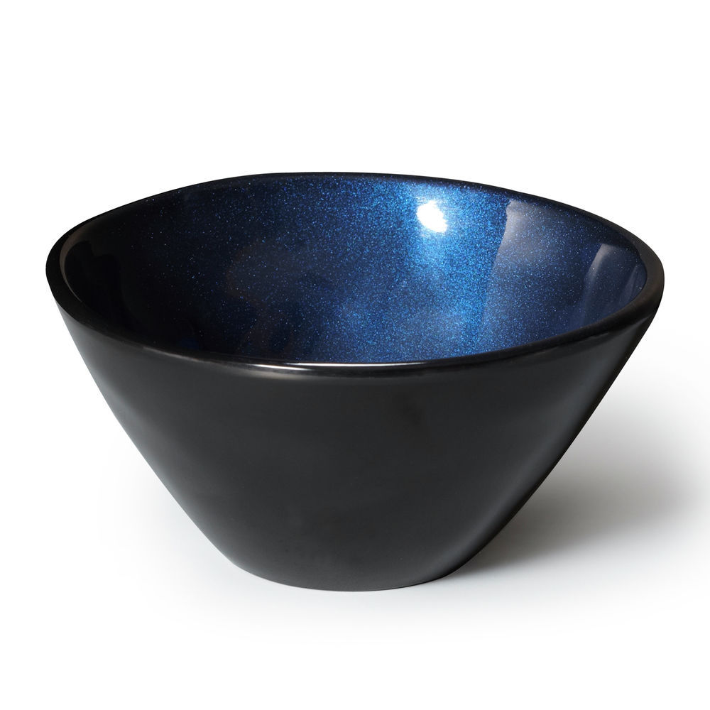 G.E.T. 8 Oz Blue Melamine Cosmo Bowl 2 Dozen