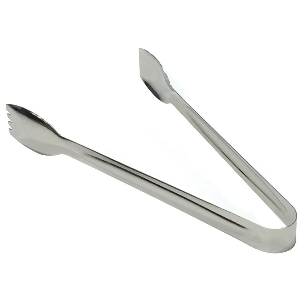 GET BSRIM-09 6 Stainless Steel Salad Tongs with Mirror Finish