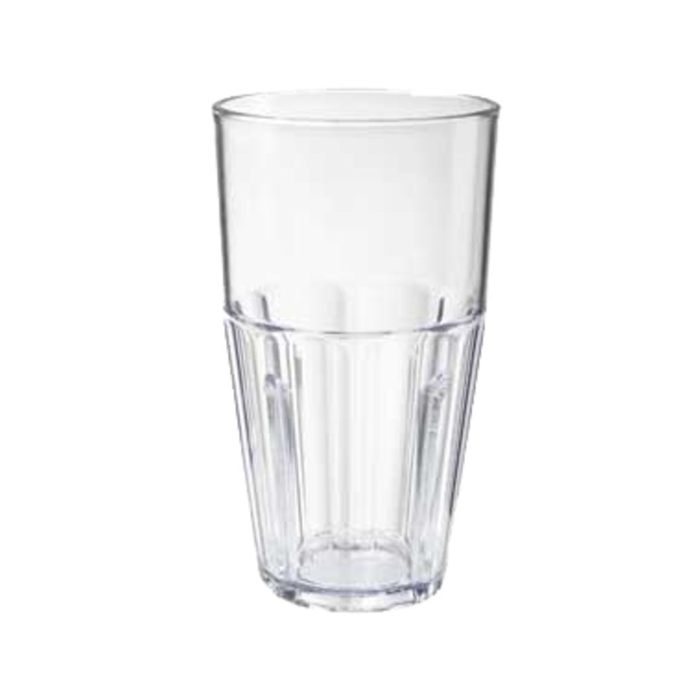 G.E.T. 6632-1-CL Textured Clear 32 Oz. Tumbler - Dozen