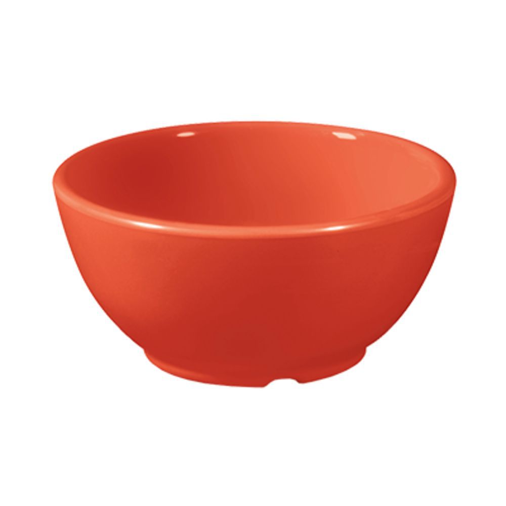 G.E.T. 10 Oz Rio Orange Melamine Bowl - 2 Dozen