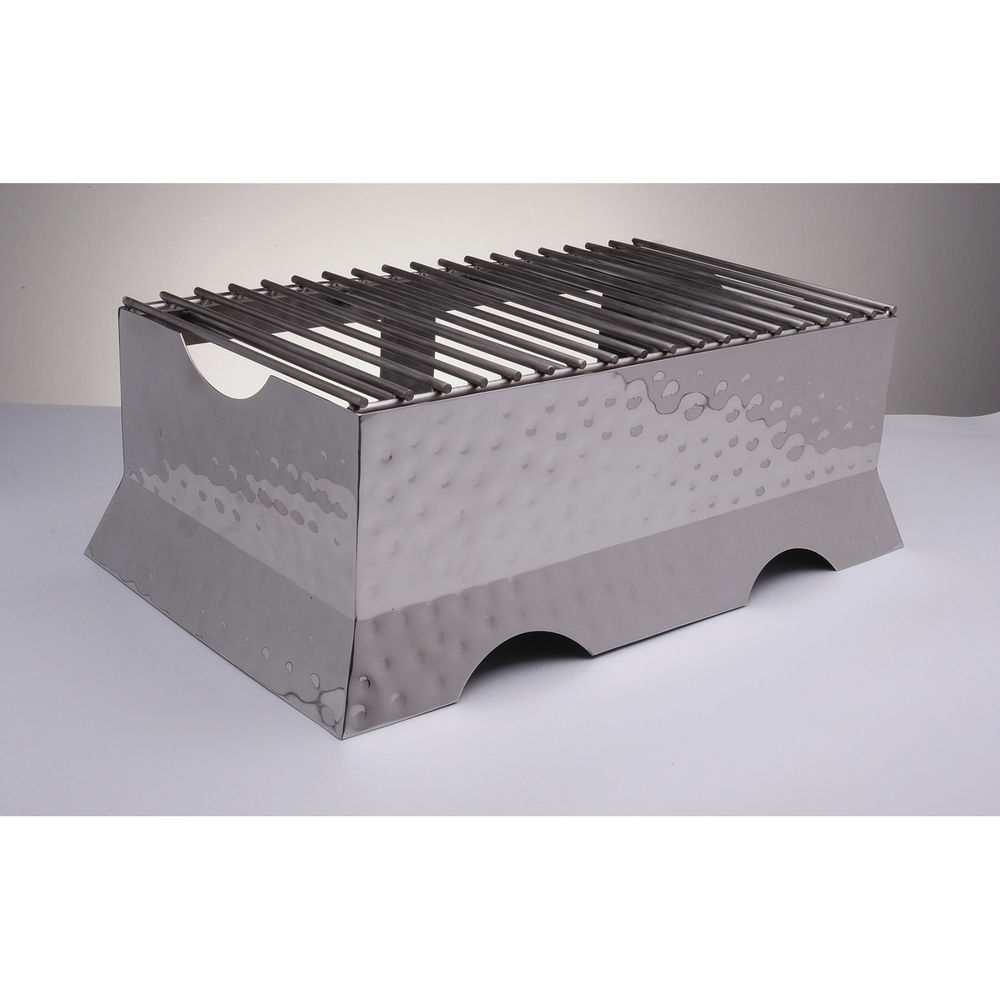 G.E.T. Pounded Stainless Steel Griddle Stand - 18.5