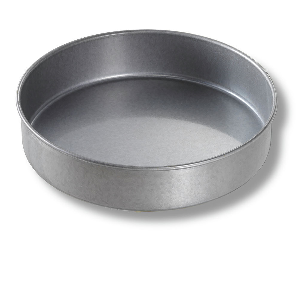 Chicago Metallic Round Cake Pan, Plain, 8x1-1/2 - 12 per case