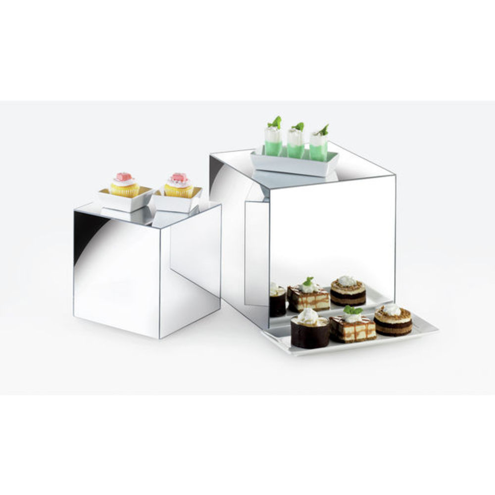 Cal-Mil 8X13X6H FAUX GLASS RISER