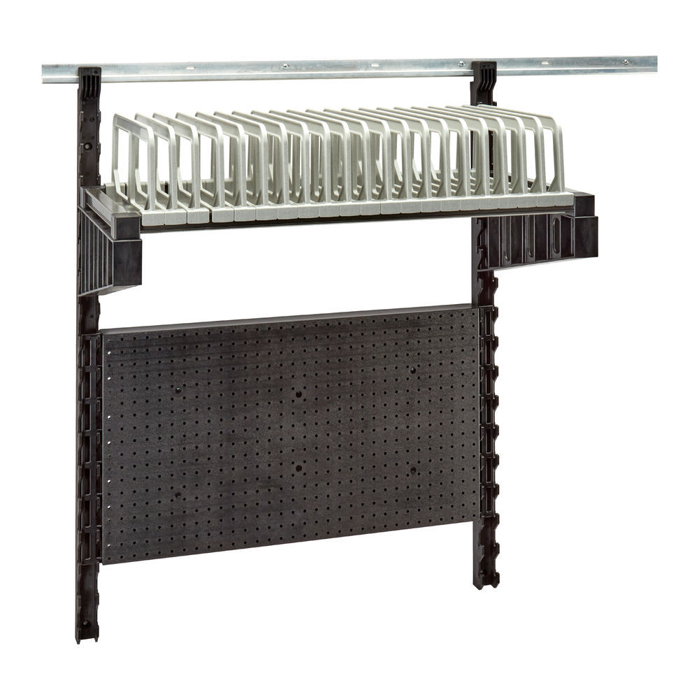 Cambro Elevation Wall Shelving Dry Rack Add 18X36 -Speckled Gray