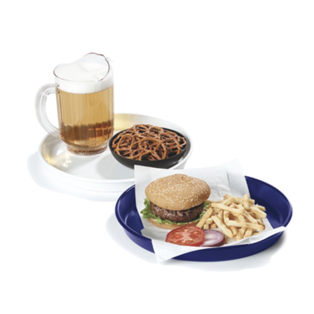 Carlisle Cafe Blue Melamine Compartment Tray 14.5X10 - 12 per case