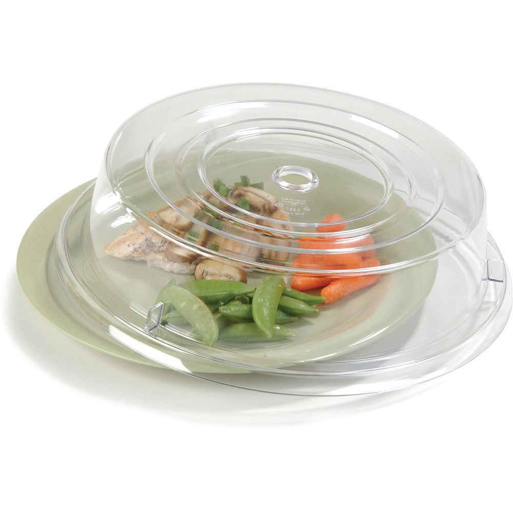 Clear Polycarbonate Plate Covers -- 12 per case