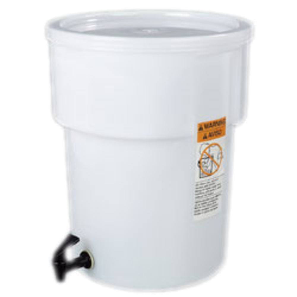 222903 - Round Beverage Dispenser with Base 5 Gallon - Black