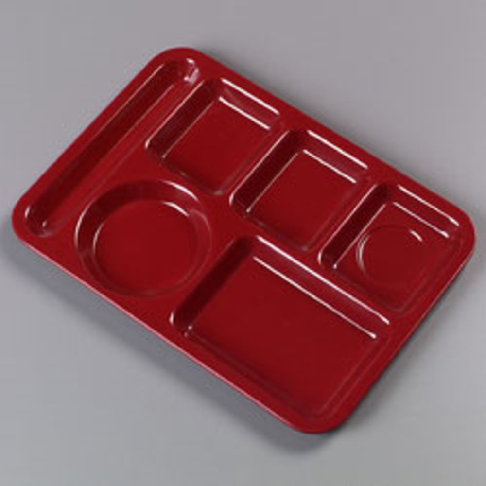 Carlisle Cafe Blue Melamine Compartment Tray 14.5X10 - 12 per case