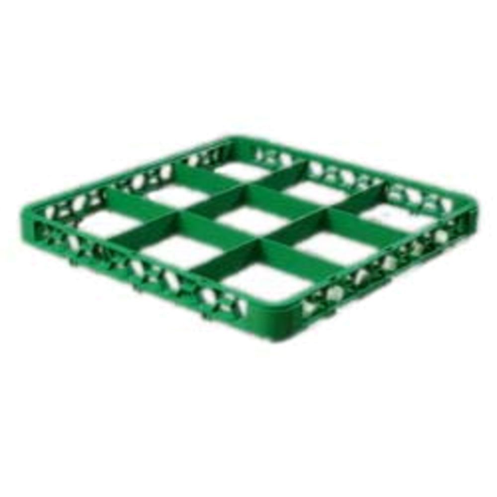 Glass Rack Height Extender Carlisle Green Opticlean Divided Glass Rack Extender 9.Compartments - 6 ...