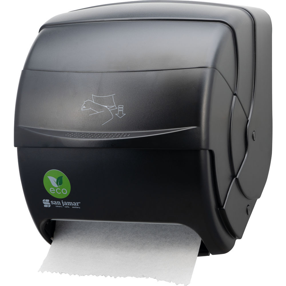 San Jamar Classic ecoLogic Integra Lever Roll Towel Dispenser, All Core ...