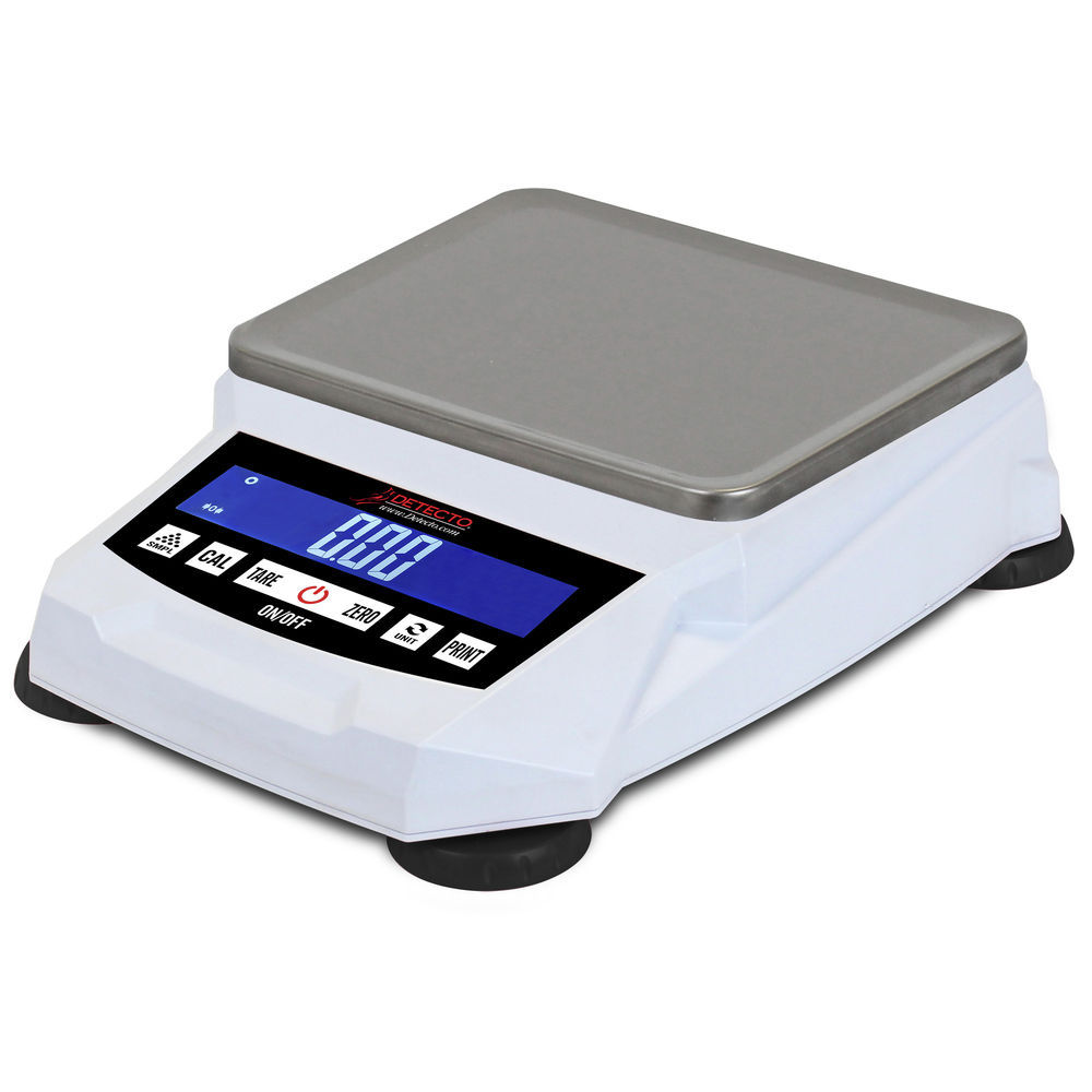 DETECTO Digital Precision Balance Scale, 100 g x 0.01 g, 5.7 in W x 4.5