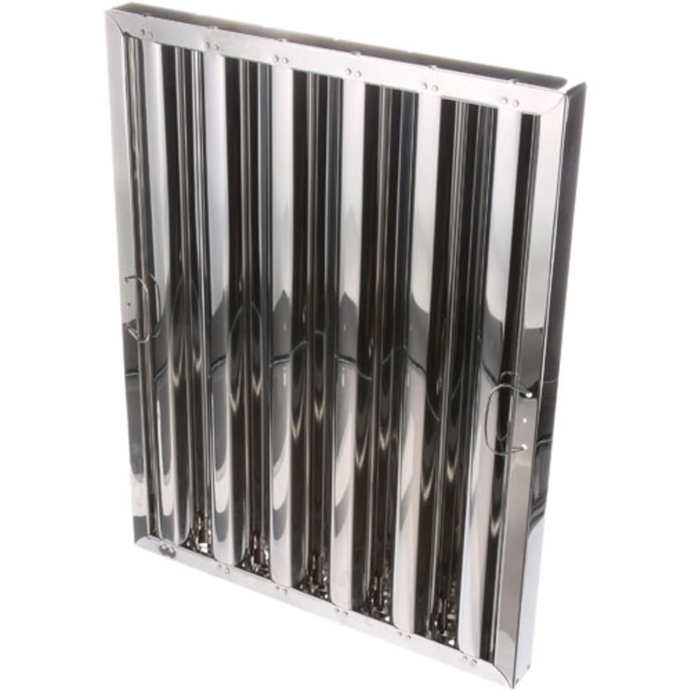 Winco Hood Filter, 20"W x 20"H stainless steel