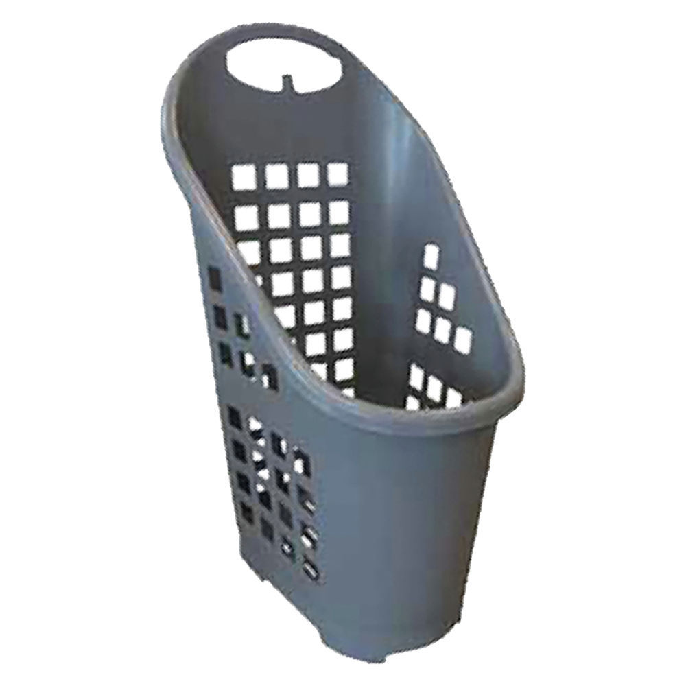 Grey Plastic Shopping Baskets Pack of 5 Grey Shopping Baskets 