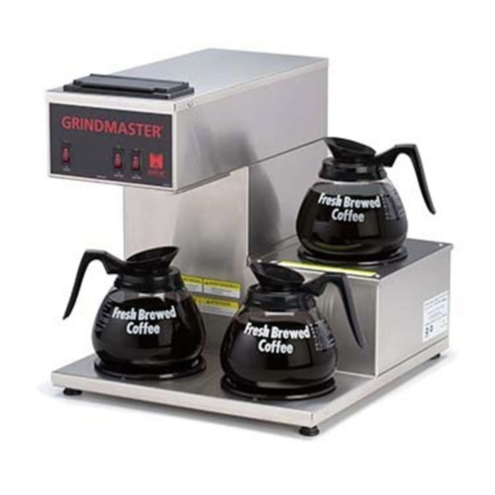 Grindmaster-Cecilware Portable Pourover Single Coffee Brewer, Two Warmers